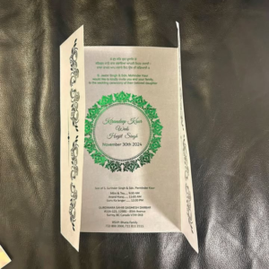 Wedding Card